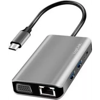 LogiLink USB 3.2 Gen 1 USB-C 7-Port dokstacija UA0410