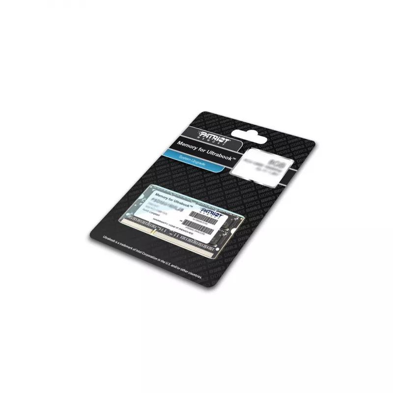 Atmiņas modulis PATRIOT 8GB DDR3 1600MHz 204-pin SO-DIMM 1.35V