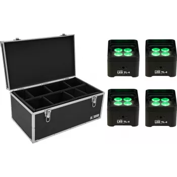 LED truss gaismekļu komplekts EUROLITE TL-4 4x ar transporta koferi
