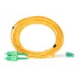 Patchcord Extralink SC/APC uz LC/APC Singlemode Duplex 9/125 µm 3 mm 5 m
