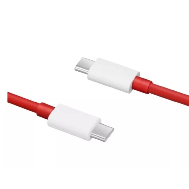 USB Type-C uz Type-C kabelis (12A) 1m sarkans