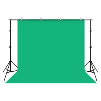 Puluz foto fona komplekts 2x3m + statīvs + 3 foni PKT5205