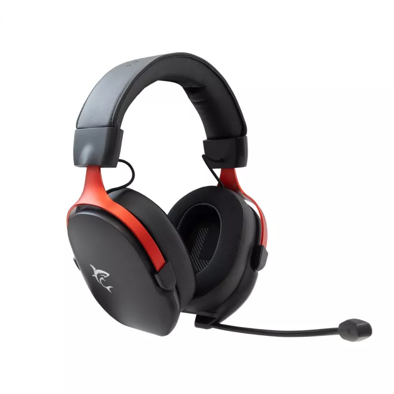 Austiņas White Shark GH-2445 Fox Black