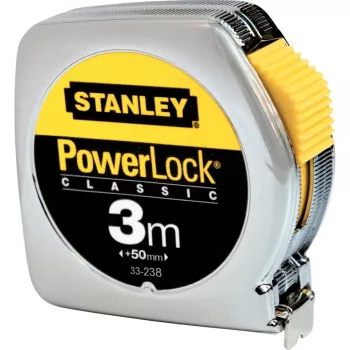 Mērlente Stanley 0-33-218 3 m Metāla Dzeltena