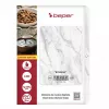 Virtuves svari Beper P102BIL004 - digitāli, 5 kg, 1 g, balts marmors