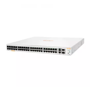 Aruba Instant On 1960 48G 2XGT 2SFP+ pārvaldāms L2+ Gigabit Ethernet slēdzis 1U balts