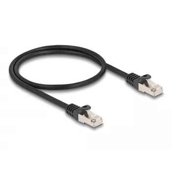 DeLOCK RJ50 vīriešu uz RJ50 vīriešu S/FTP kabelis 0,5 m melns