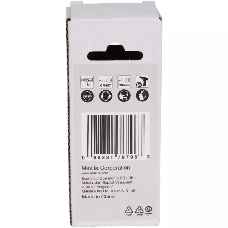 makita Impact Black 1/2 Torx Steckschlüsseleinsatz Größe: T30 Länge: 78,0 mm (E-19794)