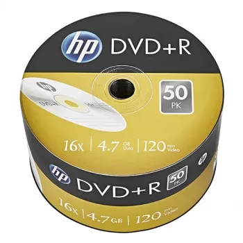 VERBATIM DVD+R diski 4.7 GB 16x 120 mm 50 gab. kūkas kastē