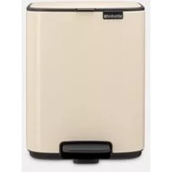 Brabantia pedāļu atkritumu spainis Bo 7 L Soft Beige (237928)