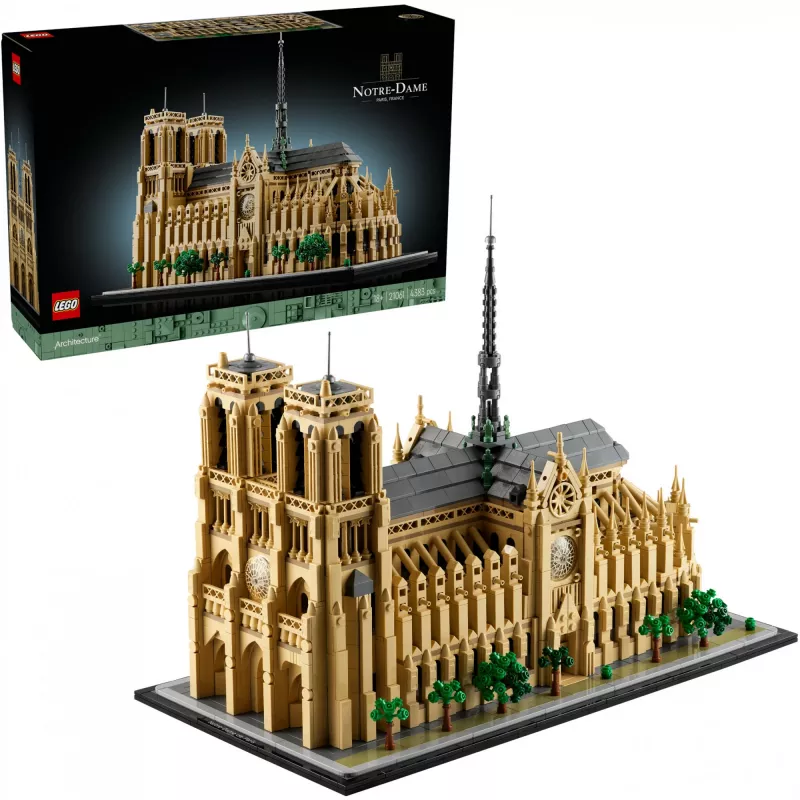 LEGO Architecture Notre-Dame de Paris komplekts pieaugušajiem 21061