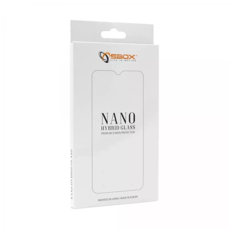 Sbox NANO HYBRID GLASS 9H aizsargstikls Huawei P-40 Lite E