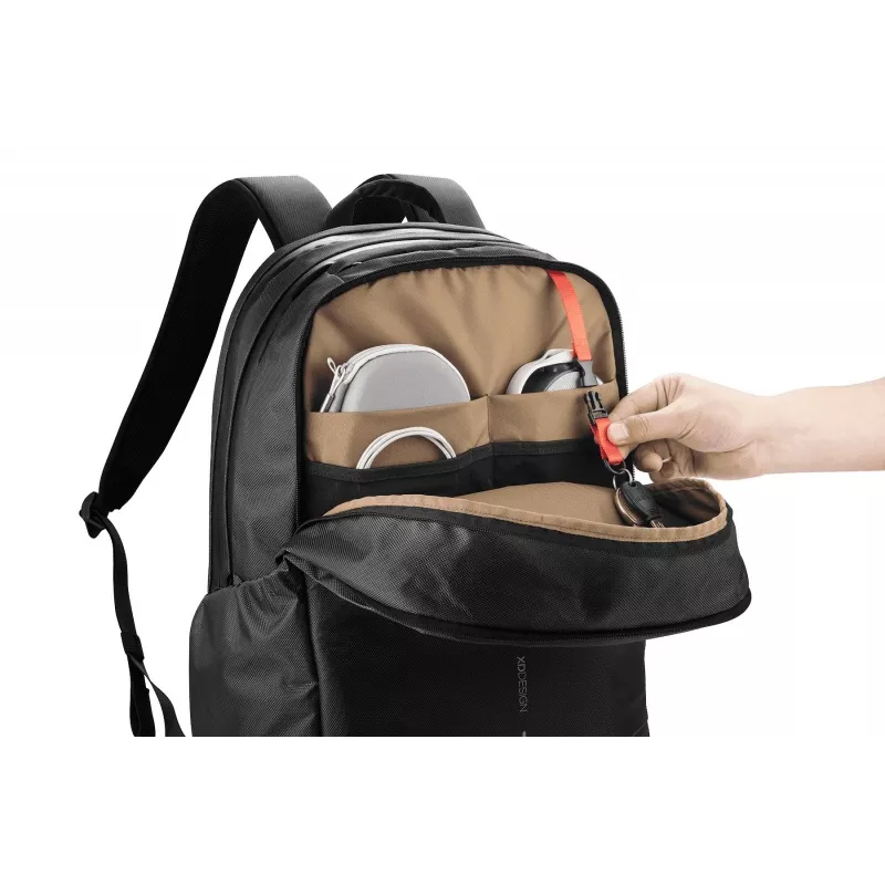 Ceļojumu mugursoma XD-Design Bobby Explore Black 200x520x330mm PET