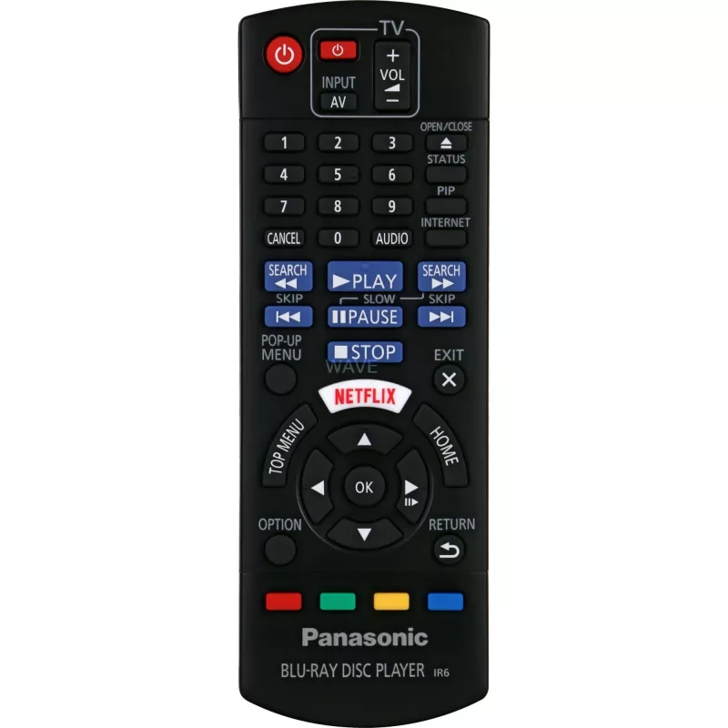 Panasonic Blu-ray atskaņotājs DMP-BDT167EG ar Xvid, MKV, MP4, FLAC, MP3, AAC, ALAC, DSD, Wi-Fi un USB savienojamību