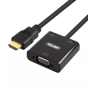 UNITEK Y-6333 interfeisa karte/pielāgotājs 3.5 mm, VGA