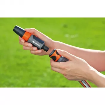 GARDENA Raccord Aquastop premium 18214-20 — ātrā savienotāja ūdensstops šļūtenei