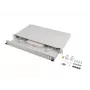Šķiedru optikas sadales panelis LANBERG FOP1-24SD-LQS 19 inch 1U 24xSC Duplex 24xLC Quad