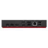 Lenovo ThinkPad Universāls USB-C dokstacija, vadu, USB 3.2 Gen 1 (3.1 Gen 1) Type-C, melna