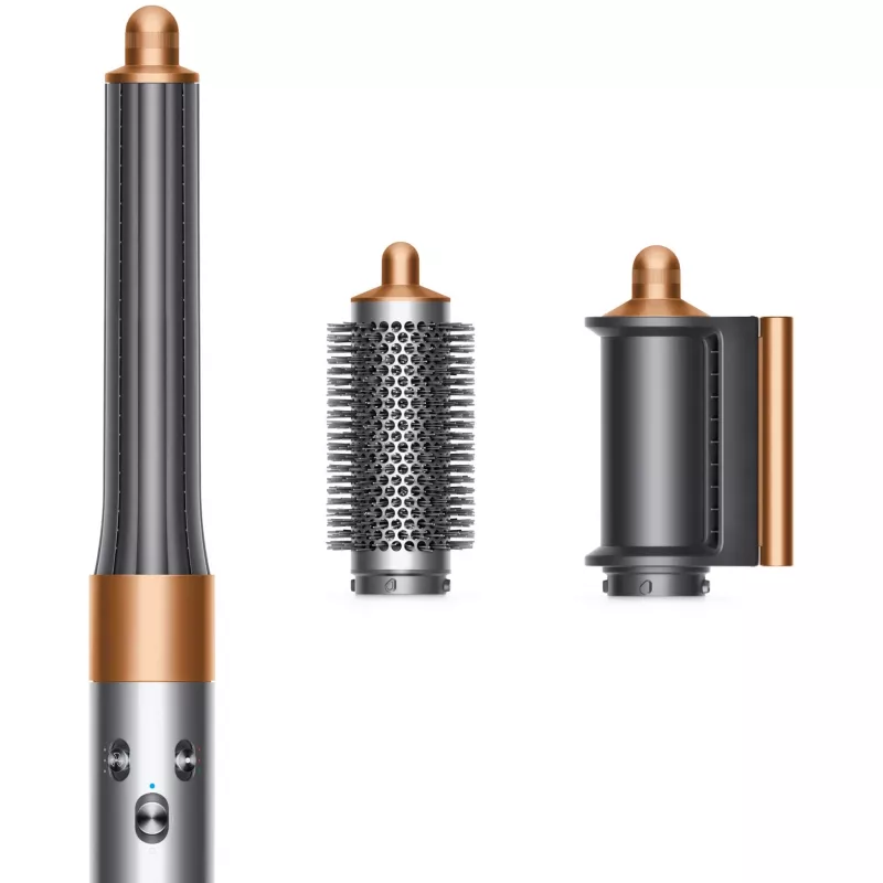 Dyson Airwrap Origin HS05 matu veidošanas ierīce, niķeļa un vara krāsā