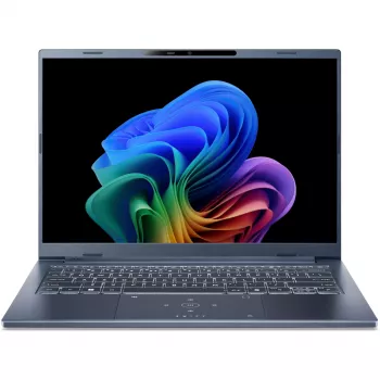 Portatīvais dators Acer Swift Go 14 AI SFG14-75-73GE Intel Core Ultra 7 258V 14 collu WUXGA 32 GB LPDDR5x 1 TB SSD Intel Arc 140V Wi‑Fi 7 Windows 11 Zils 1.24 kg