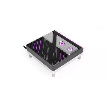 Alphacool 13851 Aukstā plāksne Caurspīdīga Akrila 88x88x32.3mm