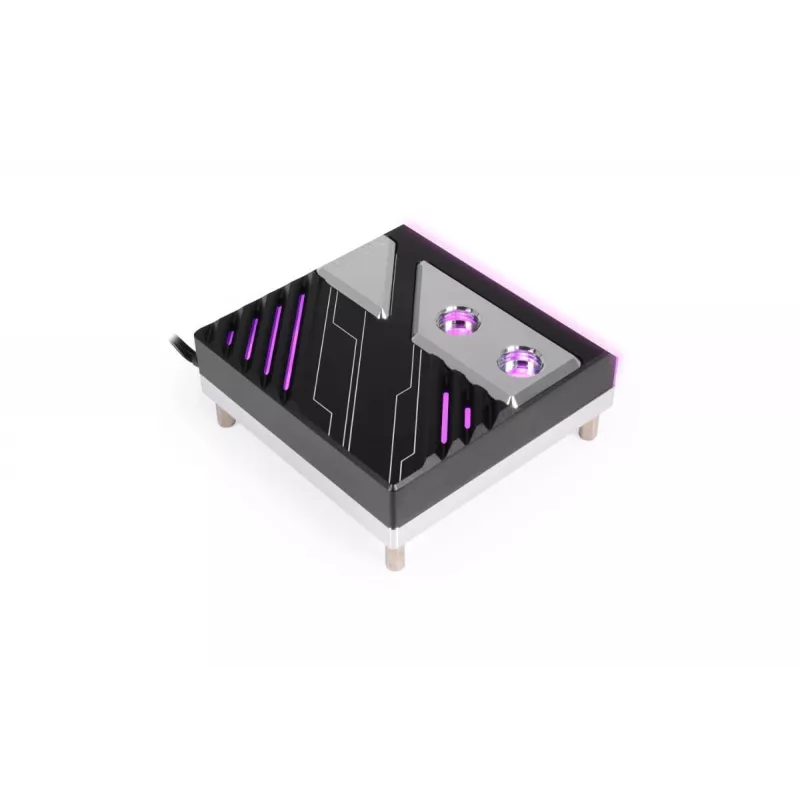 Alphacool 13851 Aukstā plāksne Caurspīdīga Akrila 88x88x32.3mm