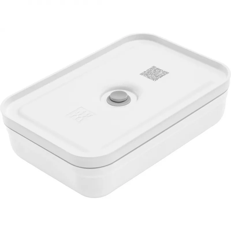 Pusdienu trauks ZWILLING FRESH & SAVE 1 L, plastmasa ar silikona blīvi, pelēks/balts
