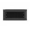 Pie sienas montējams 19 collu 4U LANBERG instalācijas skapis 600x600 mm, melns
