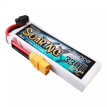 Gens Ace GEA333S30X9GT akumulators 3300mAh 11.1V 30C 3S1P LiPo XT90