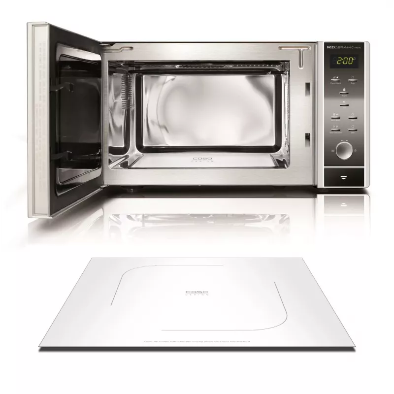 Mikroviļņu krāsns Caso MG 25 Ceramic menu 2 in 1, 900 W, 25 L