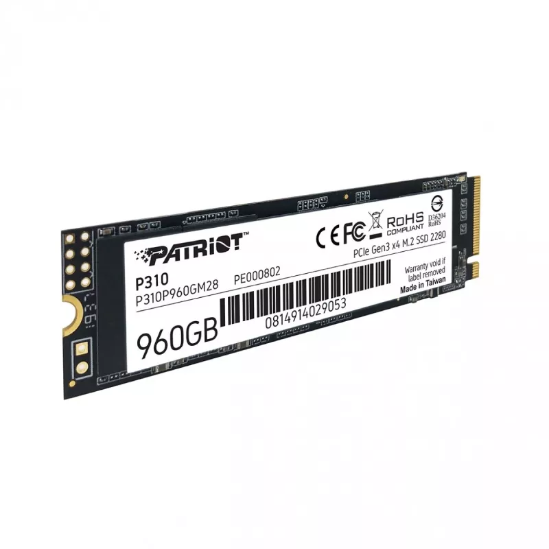 Patriot Memory 960GB M.2 PCI Express 4.0 NVMe P310P960GM28