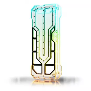 Singularity Spectre 4 Aevum Elite Akrila datora korpuss – caurspīdīgs/akcentēts melns