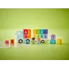 Konstruktors LEGO DUPLO 10421 ABC Kravas Auto, 36 gab., 2 minifigūras, vecumam no 2+ gadiem, izmēri 110×140×70 mm