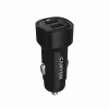 CANYON OnDrive 24 auto lādētājs 24W 2xUSB-A Melns