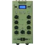 Mini mikseris Omnitronic GNOME-202P — 2 kanālu kompakts audio mikseris, zaļš