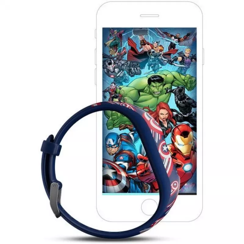 Garmin vivofit jr. 2 Marvel Captain America bērnu aktivitāšu pulkstenis