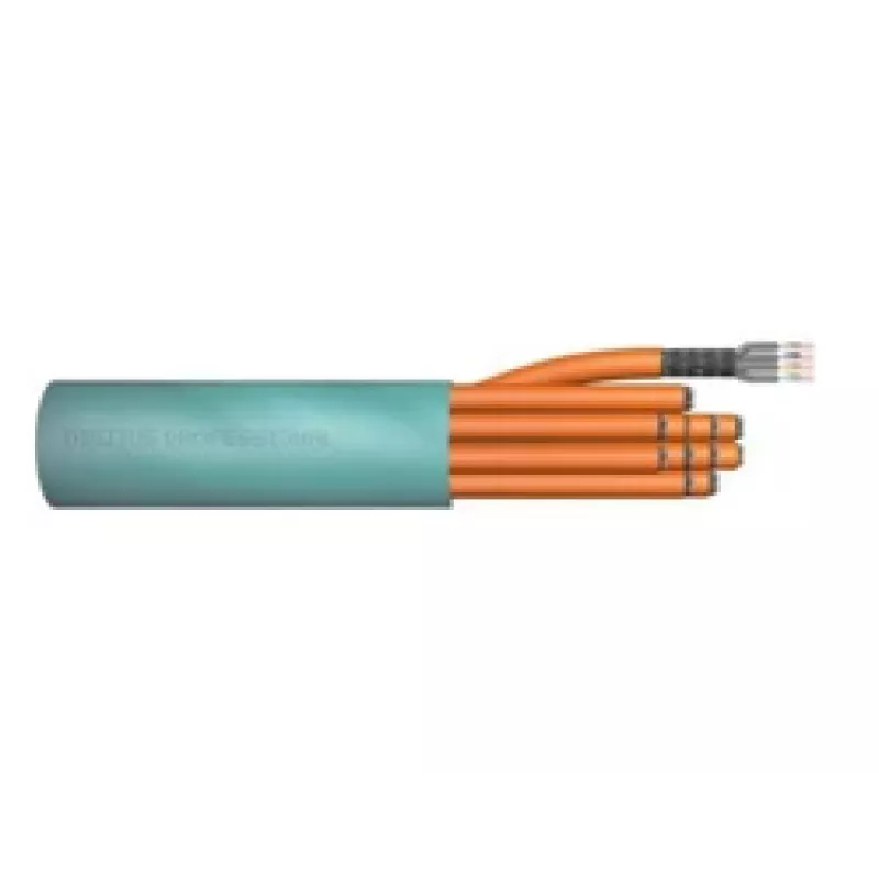 Patch vads Digitus CAT 6A S/FTP DK-1644-A-0025/R 0,25m Sarkans