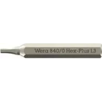 Uzgriežņu uzgalis Wera 05058109001 Sešstūris 1.3 mm 1 gab.