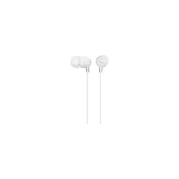 Sony MDR-EX15LP vadu austiņas, baltas