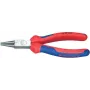 Knaibles Knipex apaļgala, 160 mm, pulēta galva, daudzkomponentu uzmavas