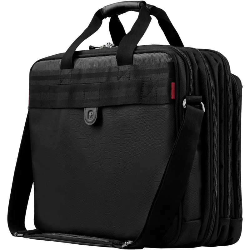Wenger/SwissGear Legacy 17 portfeļa soma 43.2 cm (17 inch) Melna, Pelēka