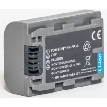 Papildu akumulators Extra Digital NP-FP50 7.2V 2200mAh portatīvajām ierīcēm