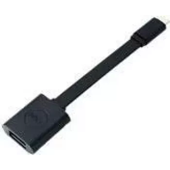 Dell USB kabelis — USB-C (vīriešu) uz USB-A (sieviešu) — USB 3.1 — 13,1 cm — melns — daļas nr. TRIBUTO_ADLP_2301_2200 (5RMND)