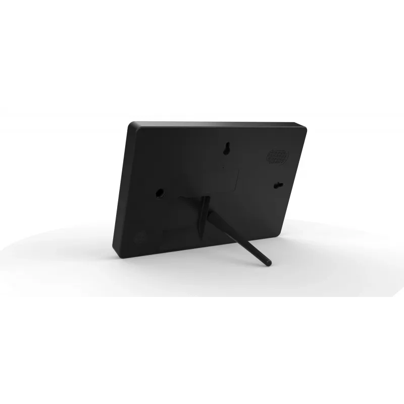 Digitālais fotorāmis Denver PFF-725B ar 17,8 cm (7") 1024 x 600 IPS skārienjutīgo ekrānu, Wi-Fi, melns