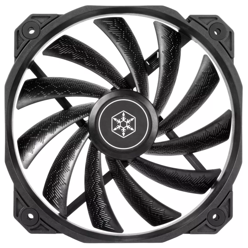 Dzesēšanas ventilators SILVERSTONE SST-SF160B 160mm melns aksiālais ventilators