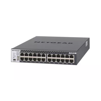 NETGEAR M4300-24X pārvaldāms L3 10G Ethernet (100/1000/10000) 1U melns