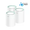 Cudy M1300 3-PACK bezvadu tīkla sistēma Dual-band (2.4 GHz / 5 GHz) Wi-Fi 5 (802.11ac) Balta 1 Iekšējā