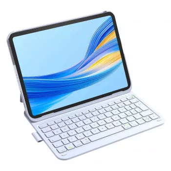 Folio maciņš ar Bluetooth tastatūru Inateck BK2007 iPad Air 11 collu (27,9 cm) — QWERTZ izkārtojums, 250 mAh akumulators