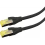 LOGON Premium APR6A015BL tīkla kabelis, Cat6a, S/FTP (S-STP), 1,5 m, melns