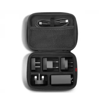Lenovo 40AW0065WW universāls mobilās ierīces lādētājs, melns, iekštelpām